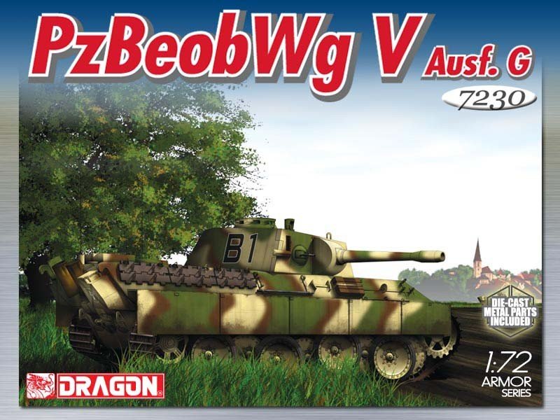 Dragon 7230 PzBeobWg.V Ausf.G 1/72 – zdjęcie 3