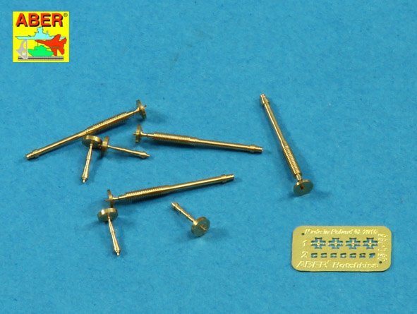 Aber 35L-199 Armament for British WWI Medium Tank Mk.A Whippet 8mm Hotchkiss m.1909 x 4pcs. 1/35