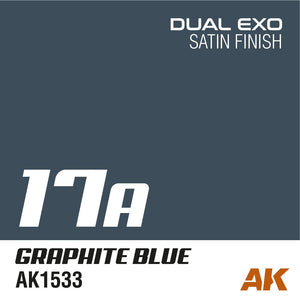 AK Interactive AK1561 DUAL EXO SET 17 – 17A GRAPHITE BLUE &amp;amp; 17B LUNAR BLUE – zdjęcie 2