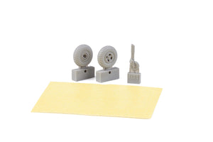 Eduard 6481206 Spitfire Mk. IX wheels for Airfix 1/48 – obrázek 3
