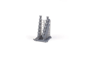 Eduard 6481208 Spitfire Mk. IX exhaust stacks fishtail PRINT for Airfix 1/48 – immagine 2