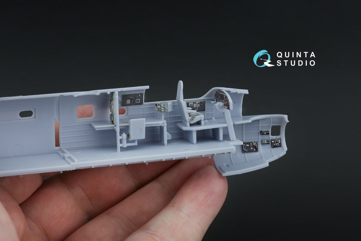 Quinta Studio QD72155 Avro Lancaster BI/III 3D-Printed colored Interior on decal paper (Airfix) 1/72 – image 9