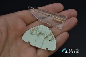 Quinta Studio QD32074 Me 262B1a/U-1 3D-Printed &amp;amp; coloured Interior on decal paper (Revell) 1/32 – zdjęcie 3