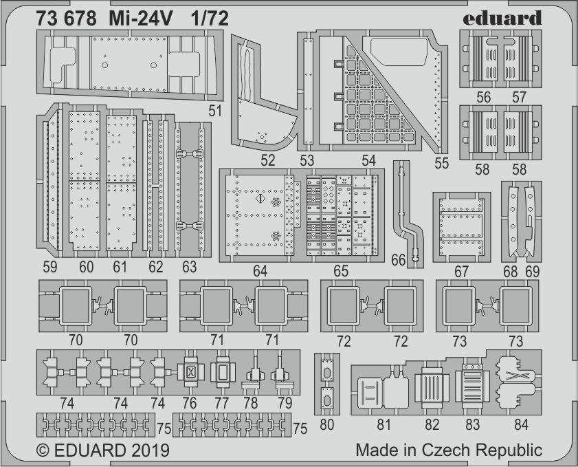 Eduard 73678 Mi-24V ZVEZDA 1/72 – zdjęcie 2