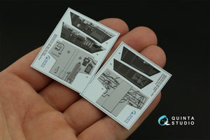 Quinta Studio QD32123 F/A-18F early 3D-Printed &amp;amp; coloured Interior on decal paper (Trumpeter) 1/32 – zdjęcie 4