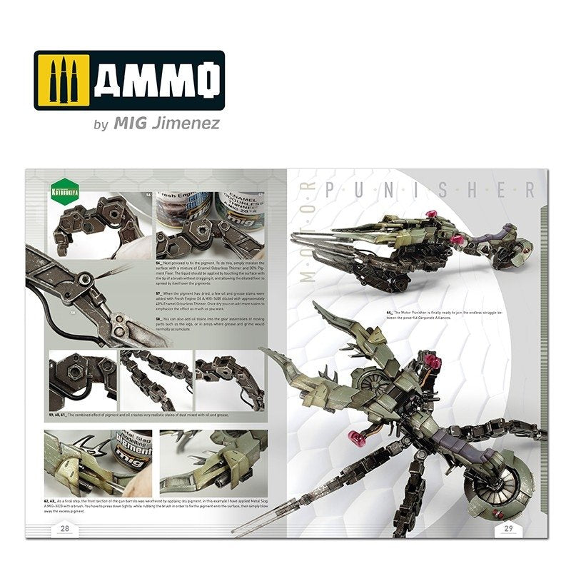 AMMO by Mig Jimenez 6113 How to KOTOBUKIYA Models (English) – zdjęcie 4