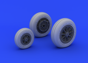 Eduard 632046 F-104 undercarriage wheels late 1/32 (ITALERI) – zdjęcie 3