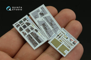 Quinta Studio QD48279 F/A-18C early 3D-Printed &amp;amp; coloured Interior on decal paper (HobbyBoss) 1/48 – zdjęcie 4