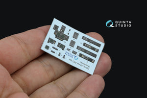 Quinta Studio QD72149 AH-64D late/AH-64E 3D-Printed coloured Interior on decal paper (Academy) 1/72 – zdjęcie 5