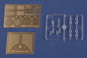 Hobby Boss 84530 German Sd.Kfz.182 King Tiger Porsche Turret w/ Zimmerit 1/35 – image 10