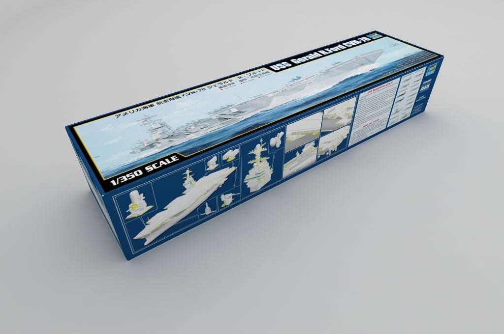 Trumpeter 05638 USS Gerald R.Ford CVN-78 1/350 – zdjęcie 2