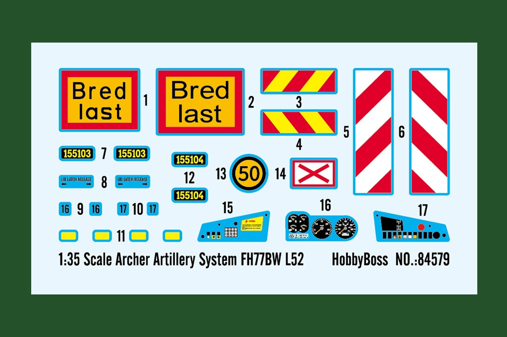 Hobby Boss 84579 Archer Artillery System FH77BW L52 1/35 – zdjęcie 4