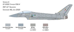 Italeri 1457 EF-2000 Typhoon In R.A.F. Service 1/72 – zdjęcie 2