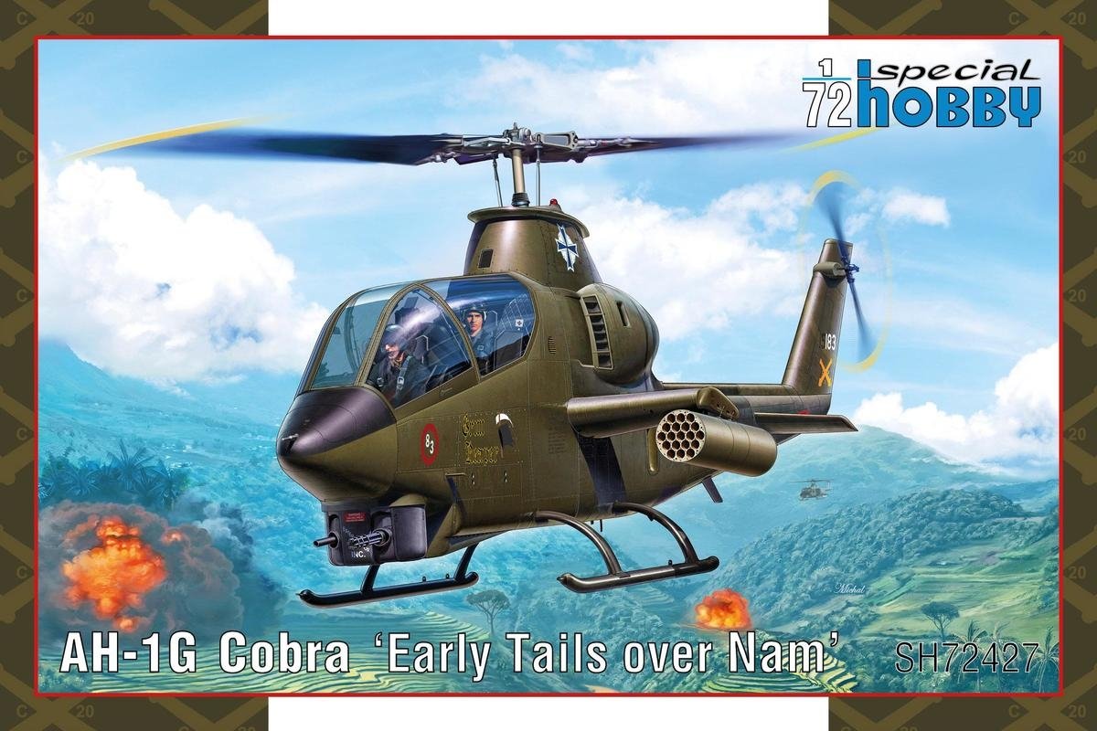 Special Hobby 72427 AH-1G Cobra &amp;#39;Early Tails&amp;#39; 1/72