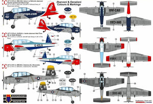 Kovozavody Prostejov KPM0130 Let Z-37A-2 Cmelak International 1/72 – zdjęcie 2