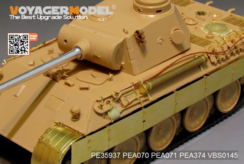 Voyager Model PE35937 WWII German Panther D Tanks Basic For MENG TS-038 1/35 – zdjęcie 6