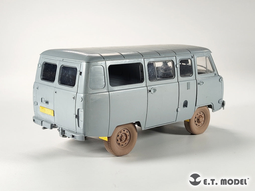 E.T. Model P35-115 Russian UAZ 3909 Military Van Sagged wheels For ZVEZDA 3644 1/35 – zdjęcie 7
