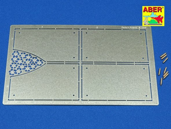 Aber 16037 Tiger II Henshel Vol.4 - Armour for grilles 1/16