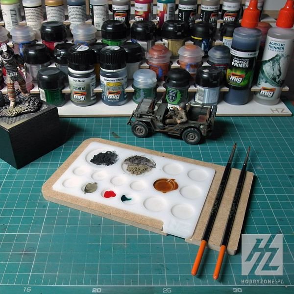 Hobby Zone HZ-pm1 Akrylowa Paleta do Malowania – zdjęcie 3