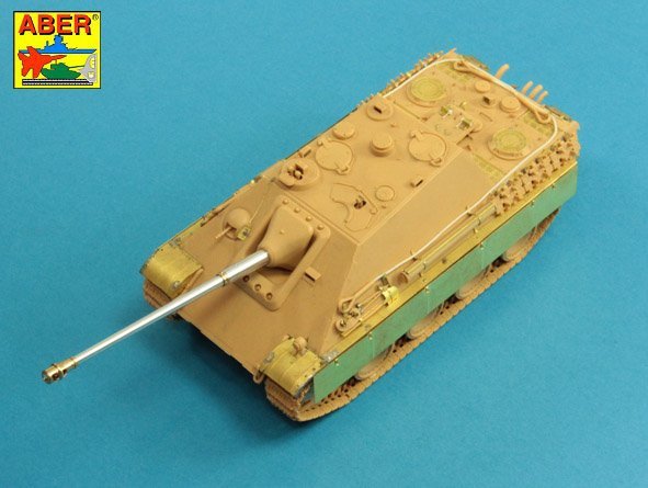 Aber 48L-22 Lufa Pak 43/3 L/71 8,8cm do Jagdpanter 1/48 – zdjęcie 11