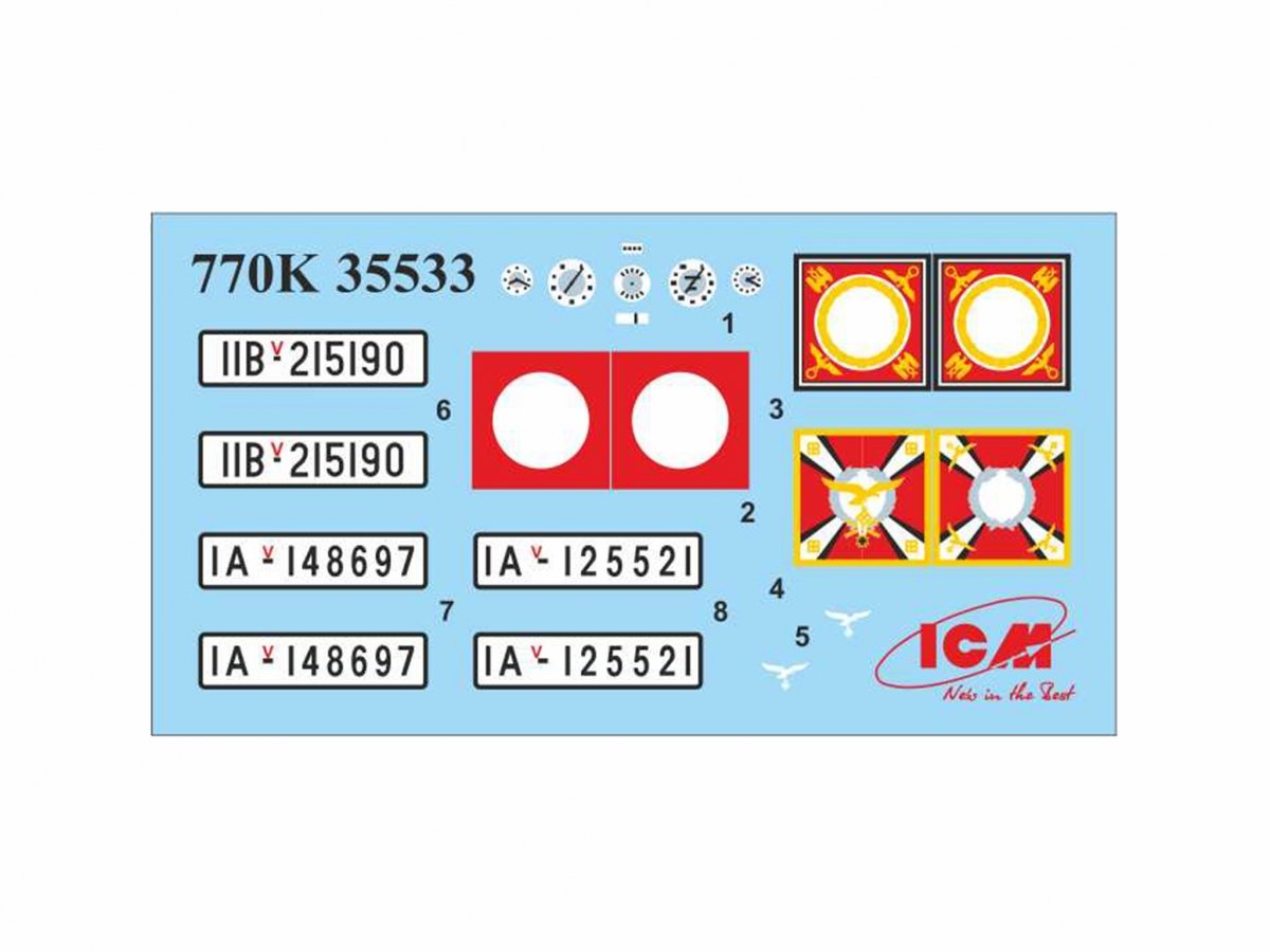 ICM 35533 Typ 770K (W150) Tourenwagen 1/35 – immagine 7