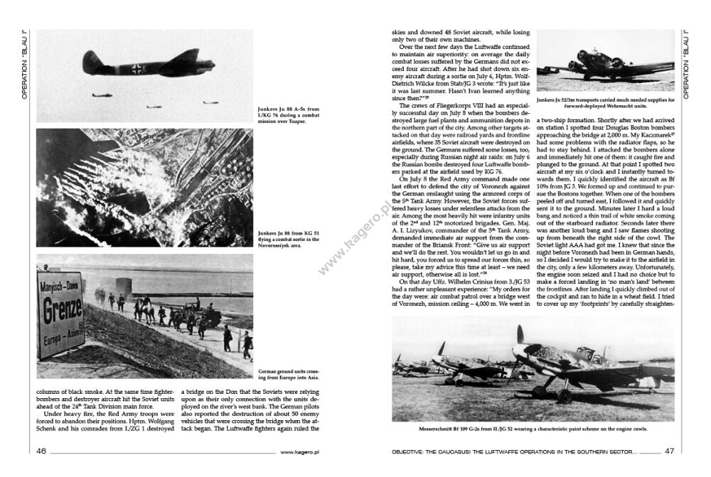 Kagero 12018 Objective: the Caucasus! The Luftwaffe operations in the southern sector of the Eastern Front: May – August, 1942 EN – zdjęcie 3