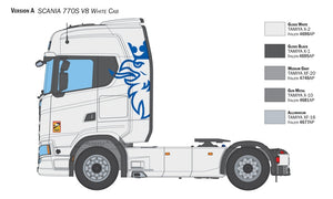 Italeri 3965 Scania 770 S V8 White Cab 1/24 – zdjęcie 5