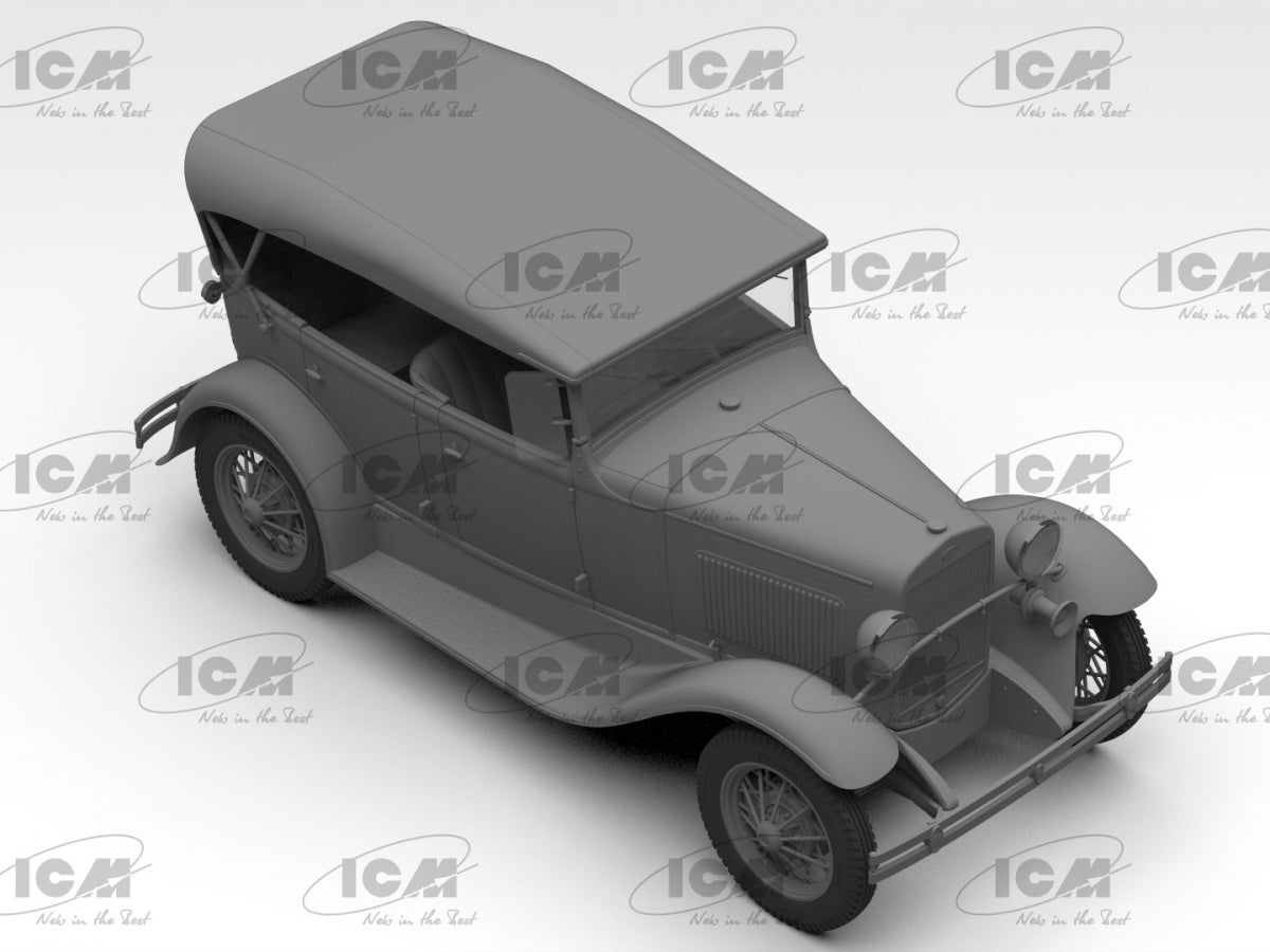 ICM 24053 GAZ-A in German Service 1/35