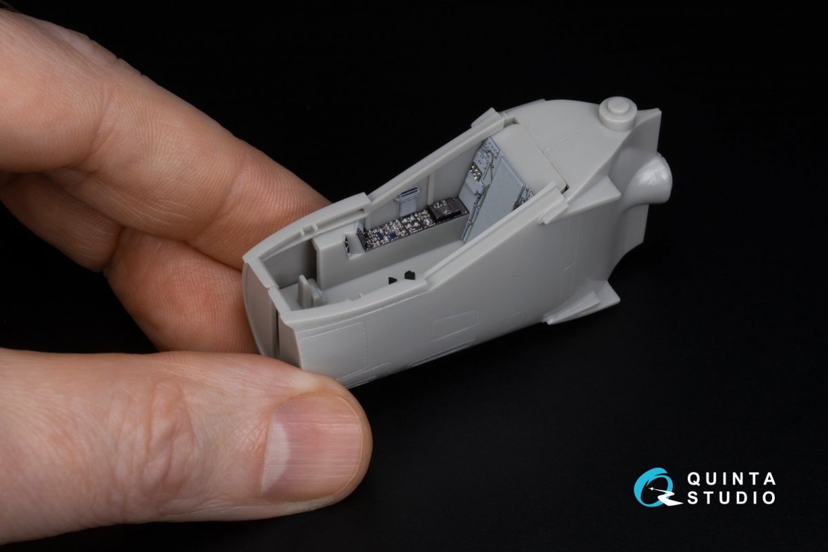 Quinta Studio QD48309 AV-8B Late 3D-Printed &amp;amp; colored Interior on decal paper (Hasegawa) 1/48 – image 13