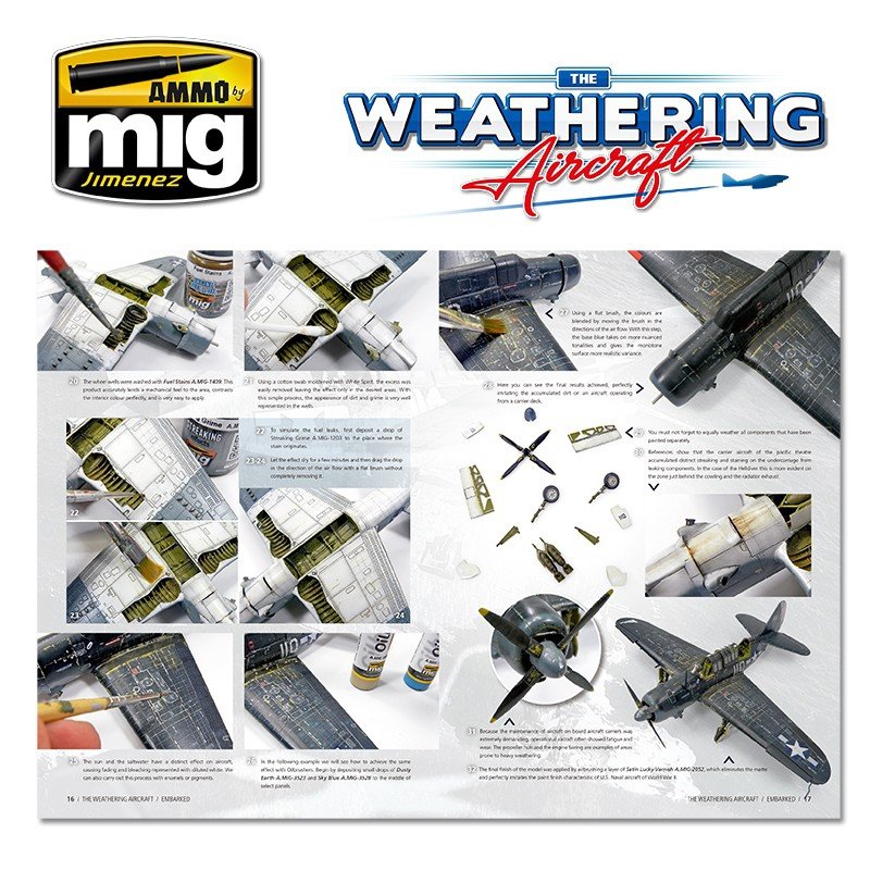 Ammo of Mig Jimenez 5211 The Weathering Aircraft 11 - EMBARKED (English) – zdjęcie 7
