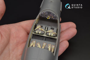 Quinta Studio QD32028 Bf 108 3D-Printed &amp;amp; colored Interior on decal paper (for Eduard kit) 1/32 – image 9