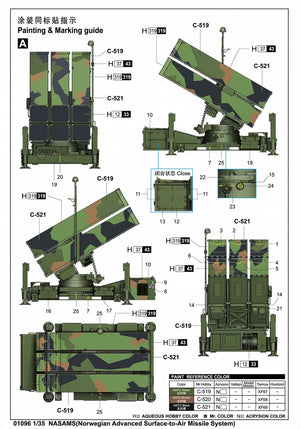 Trumpeter 01096 NASAMS(Norwegian Advanced Surface-to-Air Missile System) 1/35 – zdjęcie 4