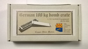 Copper State Models AE32-006 German 100kg bomb crate 1/32