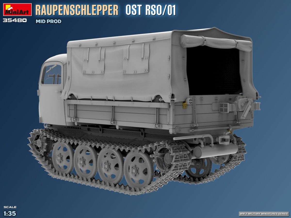 Miniart 35480 Raupenschlepper Ost RSO/01 Mid Prod. 1/35 – zdjęcie 14