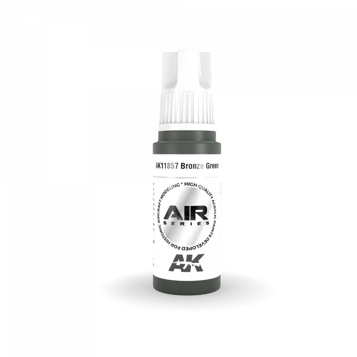 AK Interactive AK11857 BRONZE GREEN – AIR 17 ml – zdjęcie 2