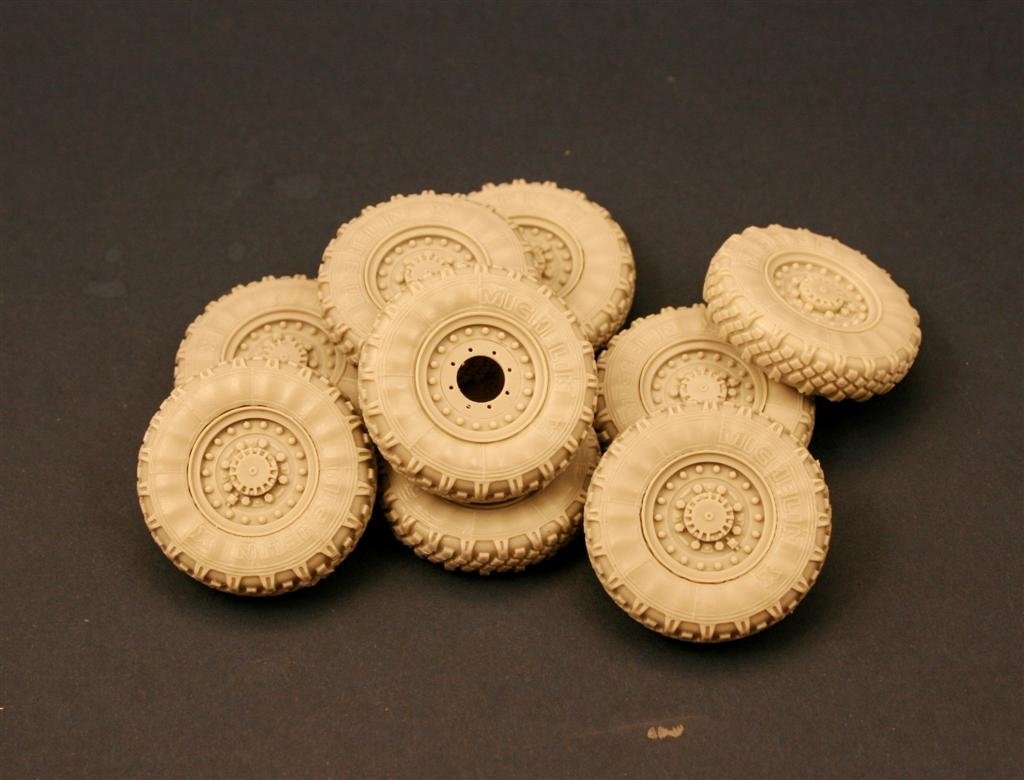 Roues de route Panzer Art RE35-123 pour VCI « Stryker » 1/35