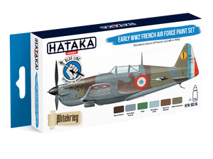 Hataka HTK-BS16 BLUE LINE – Early WW2 French Air Force paint set 6x17ml