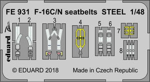 Eduard BIG49208 F-16C/ N 1/48 TAMIYA – Bild 3