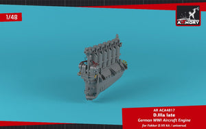 Armory Models ACA4817 German WWI Aircraft Engine mod. D.IIIa 1/48 – zdjęcie 4