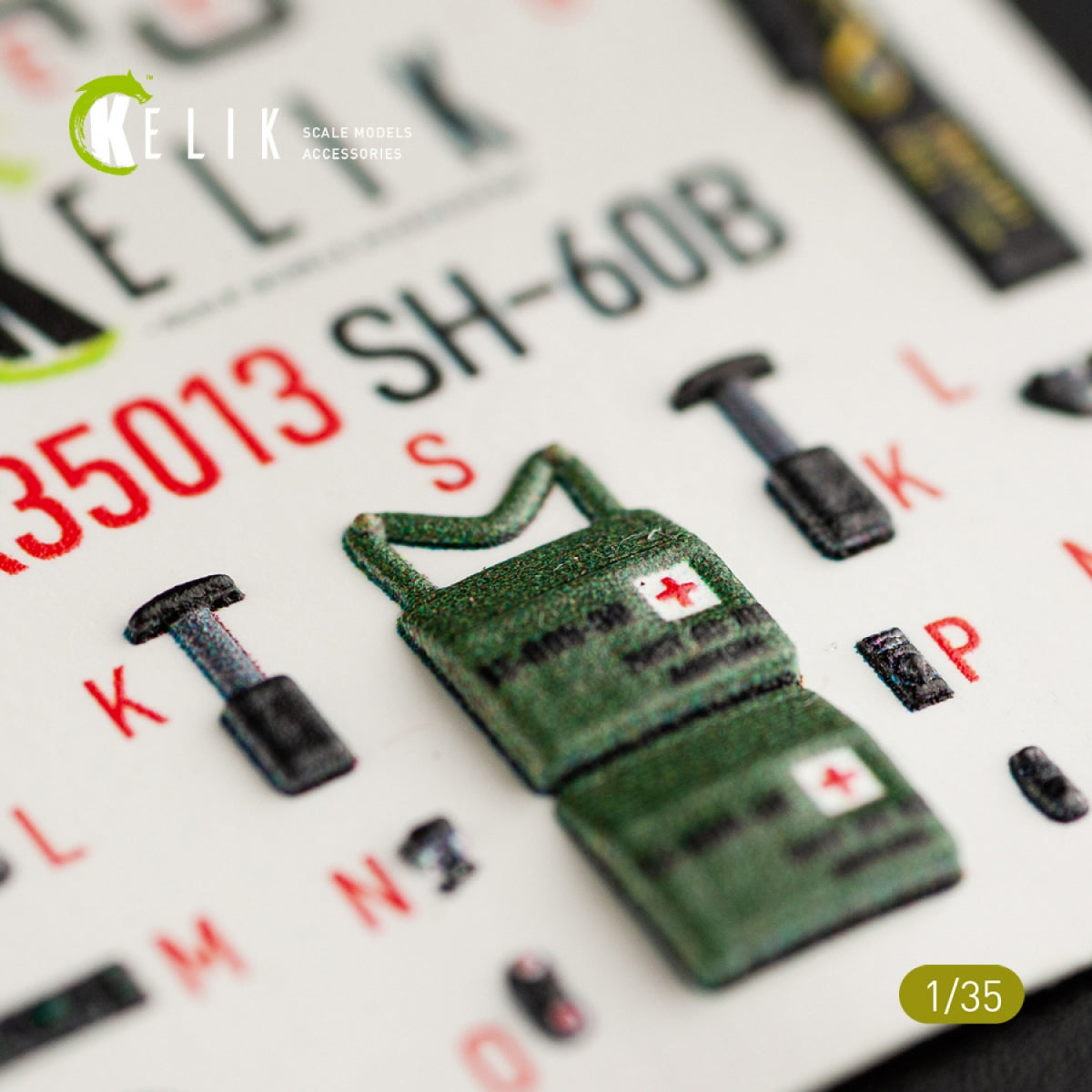 KELIK K35013 SH-60B INTERIOR 3D DECALS FOR KITTY HAWK KIT 1/35 – zdjęcie 10