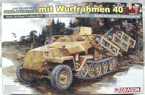 Dragon 6284 251/2 Ausf C mit Wurfrahmen 40 1/35 – zdjęcie 2