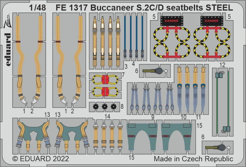 Eduard BIG49358 Buccaneer S.2C/ D AIRFIX 1/48 – image 6