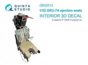 Quinta Studio QR32013 GRU-7A ejection seats F-14A/B (2 pcs) ( Trumpeter ) 1/32