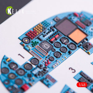 KELIK K48025 SU-24 INTERIOR 3D DECALS FOR TRUMPETER KIT 1/48 – zdjęcie 4