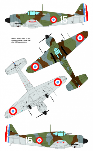 Dora Wings 48019 Bloch MB.152 1/48 – Bild 5