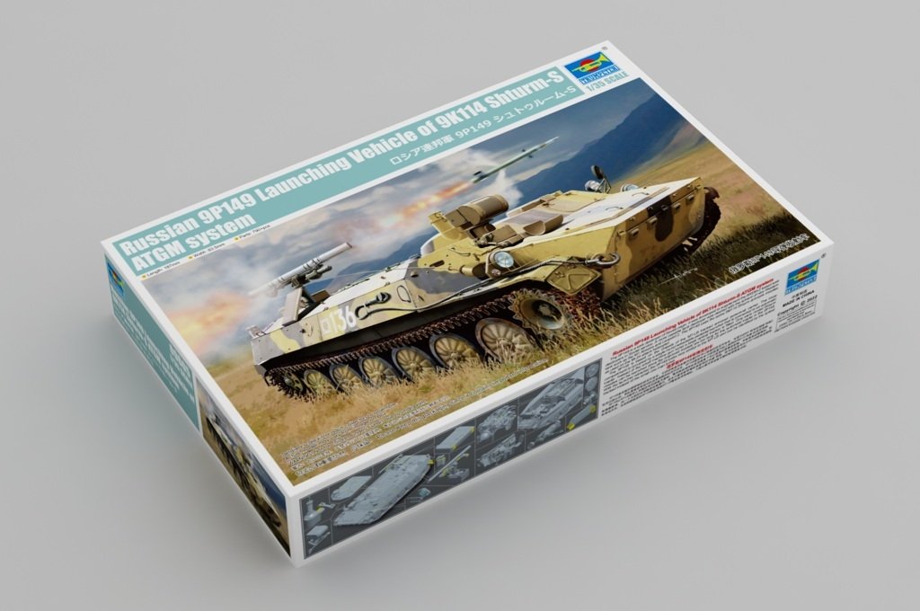 Trumpeter 09605 Russian 9P149 Launching Vehicle w/9K114 Shturm-S ATGM system 1/35 – zdjęcie 2