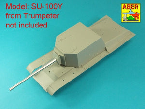 Aber 35L-339 130mm B-13 barrel for SU-100Y SPG 1/35 – image 6