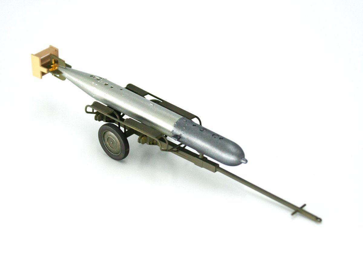 ICM 48404 WWII German Torpedo Trailer 1/48 – zdjęcie 8