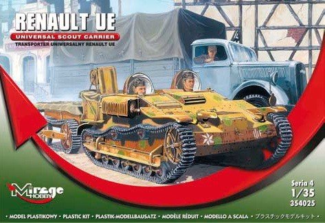 Mirage Hobby 354025 RENAULT UE universal carrier 1/35