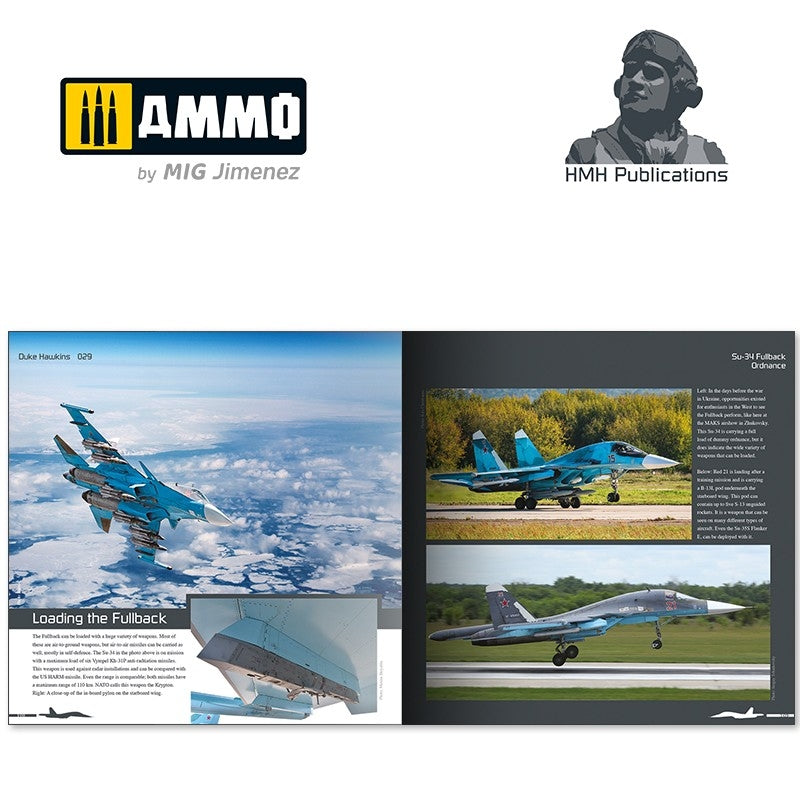HMH Publications DH-029 Sukhoi Su-34 Fullback (English Version) – zdjęcie 8